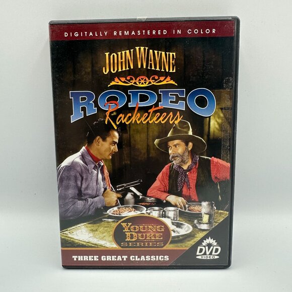 John Wayne Rodeo Racketeers Digitally Remastered Young Duke Classic Series DVD - Picture 1 of 3